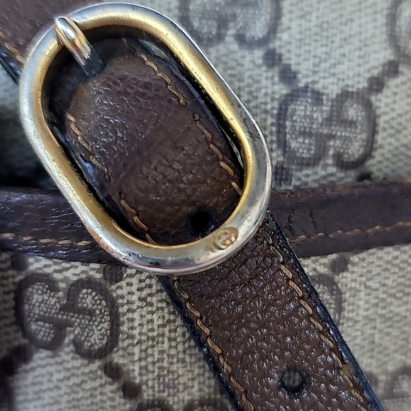 Gucci Crossbody Bag in Brown and Green - Picture 3 of 13